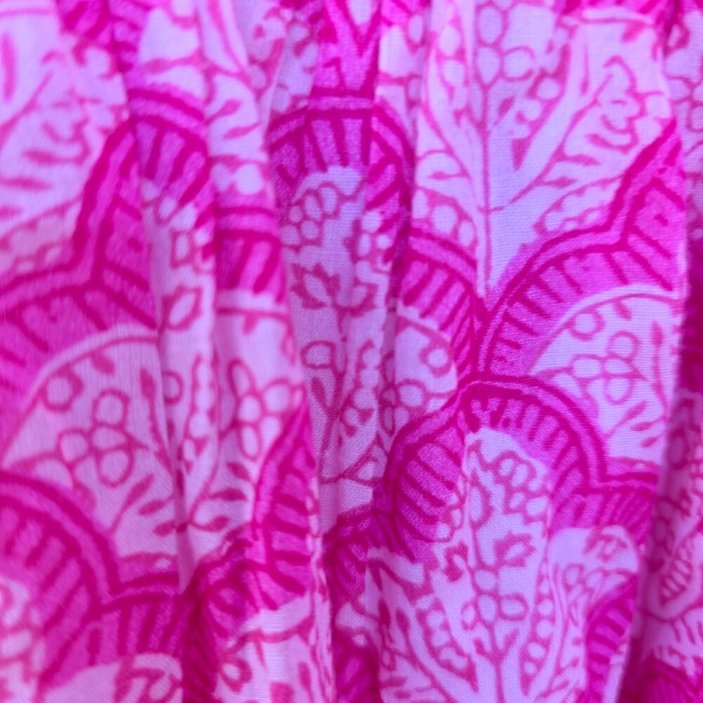 Roller Rabbit Jemina Ren Dress Dusty Rose Floral Size M - Picture 6 of 9